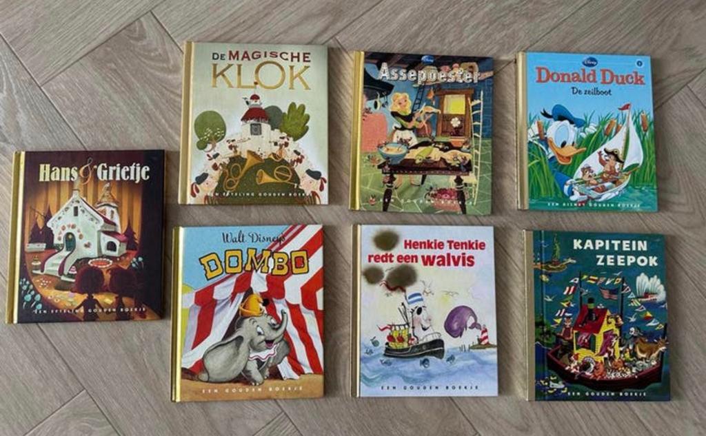 Gouden Boekjes - Set van 7 klassieke kinderboeken, Ophalen of Verzenden, Zo goed als nieuw, Sprookjes