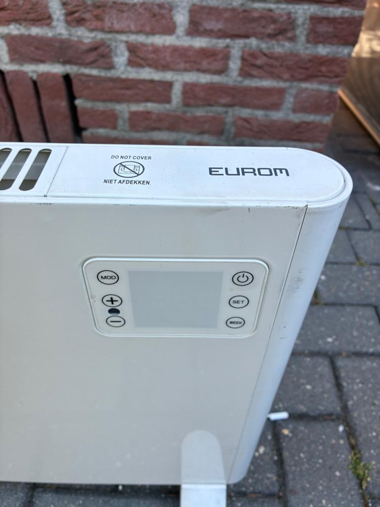 Eurom Alutherm 2000 Wifi elektrische verwarming, Ophalen, 30 tot 80 cm, Gebruikt, Kachel