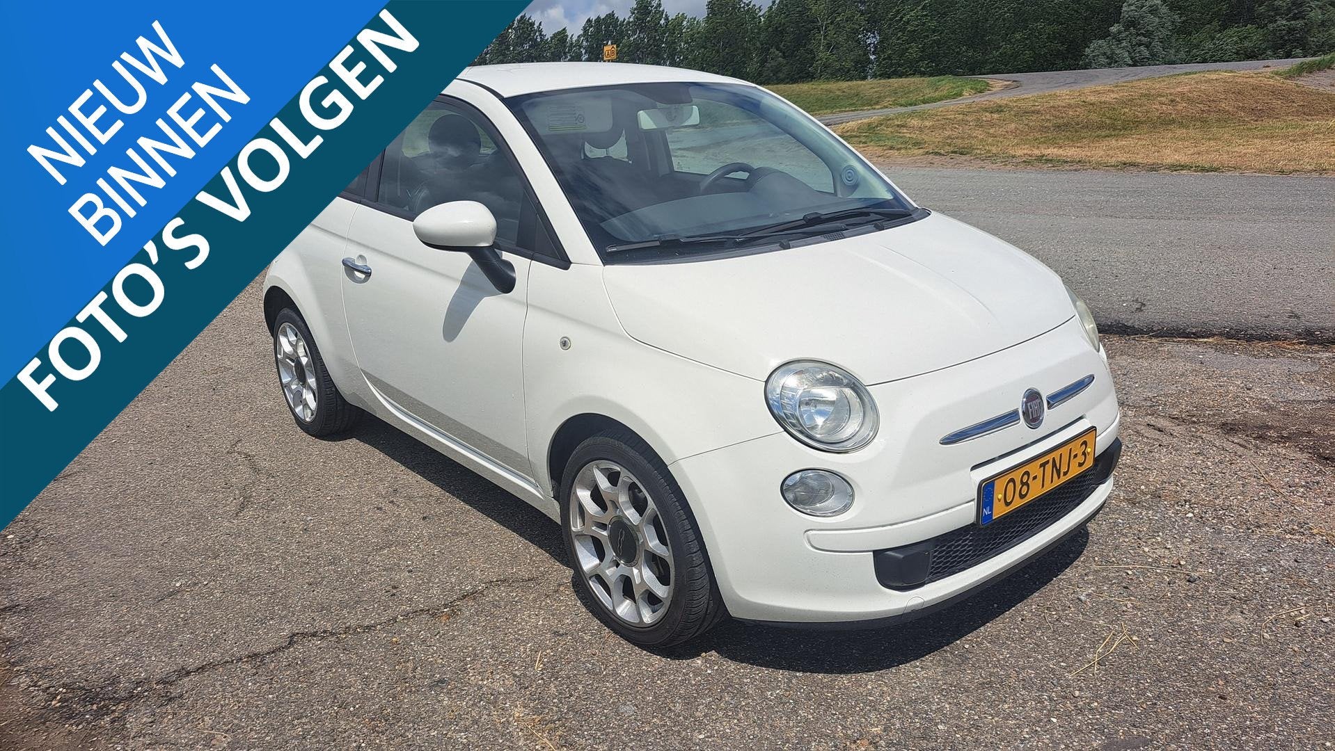 Fiat 500 1.2 Pop | Automaat | Volledig onderhoud | Airco | D, Euro 5, Stof, Gebruikt, 1242 cc