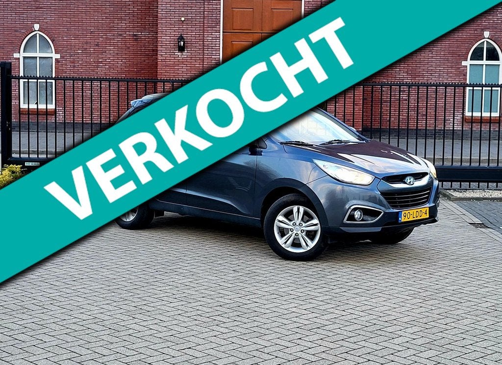 Hyundai Ix35 2.0i Style / Airco / Navi / Nap / Xenon / Trekh, Auto's, Hyundai, Gebruikt, 4 cilinders, Leder en Stof, 163 pk