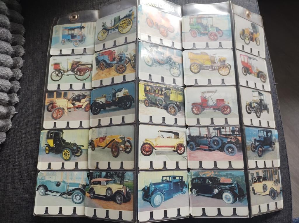 Sterovita metalen auto plaatjes - Complete set, Ophalen of Verzenden, Gebruikt, Auto's