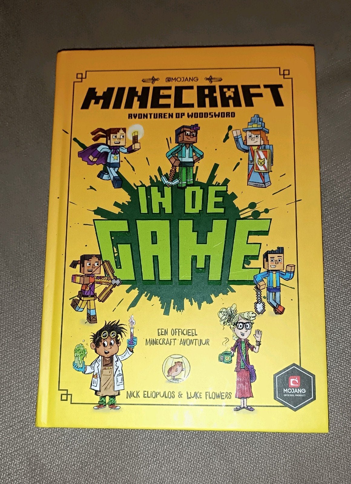Minecraft: In de Game! (Avonturen op Woodsword - Deel 1), Boeken, Ophalen of Verzenden, Zo goed als nieuw