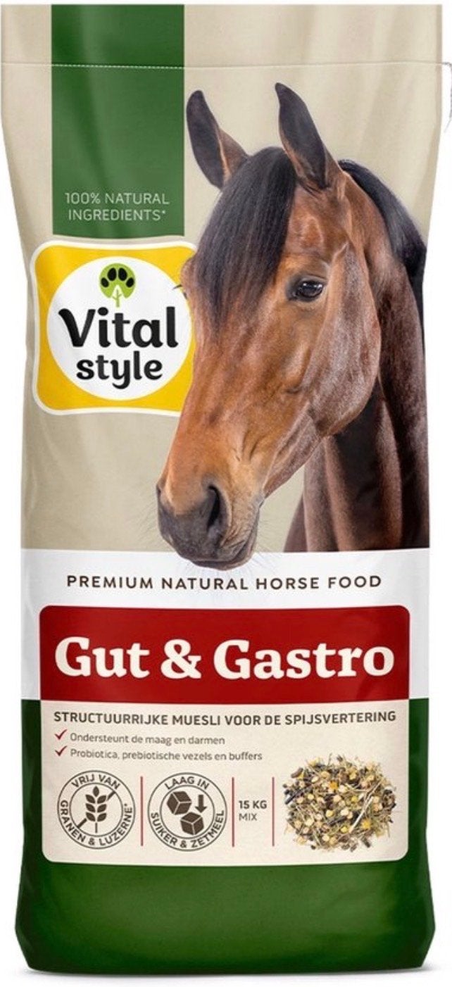 Vitalstyle Gut & Gastro Incl Voerton, Dieren en Toebehoren, Dierenvoeding, Ophalen, Overige soorten