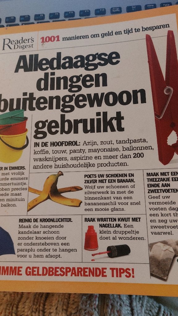 alledaagse dingen buitengewoon gebruikt. Readers Digest, Boeken, Encyclopedieën, Ophalen of Verzenden, Zo goed als nieuw, Algemeen