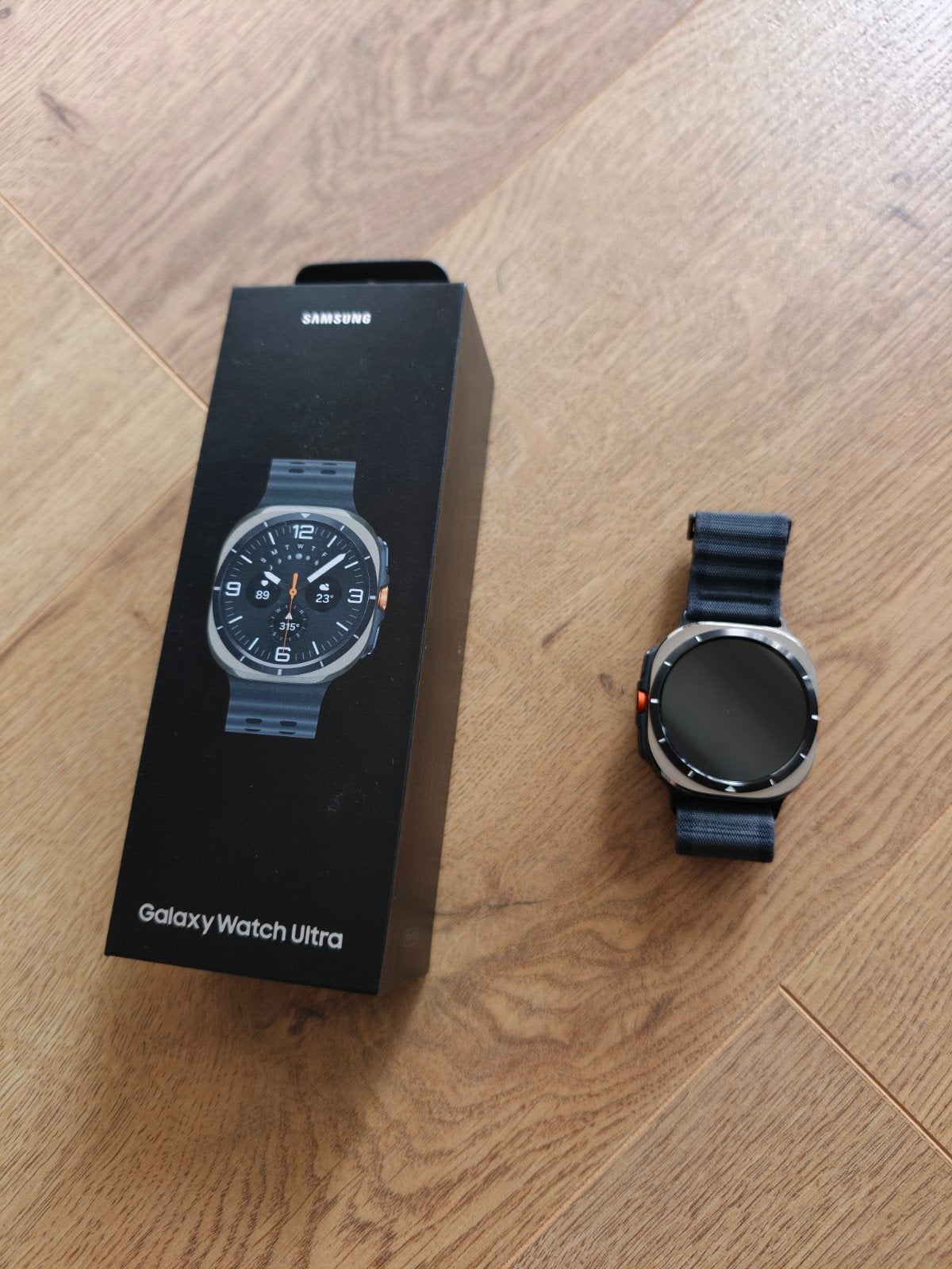 Samsung Galaxy Watch Ultra 47mm – LTE / 5G – Titanium Silver, Samsung Galaxy watch Ultra 47mm, Stappen, Ophalen of Verzenden, Zo goed als nieuw