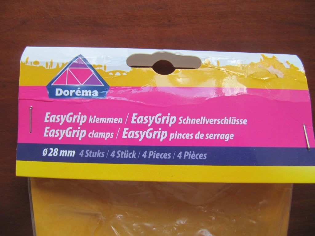 DOREMA    Easy grip. Buisklemmen. 28 mm, Ophalen of Verzenden, Nieuw