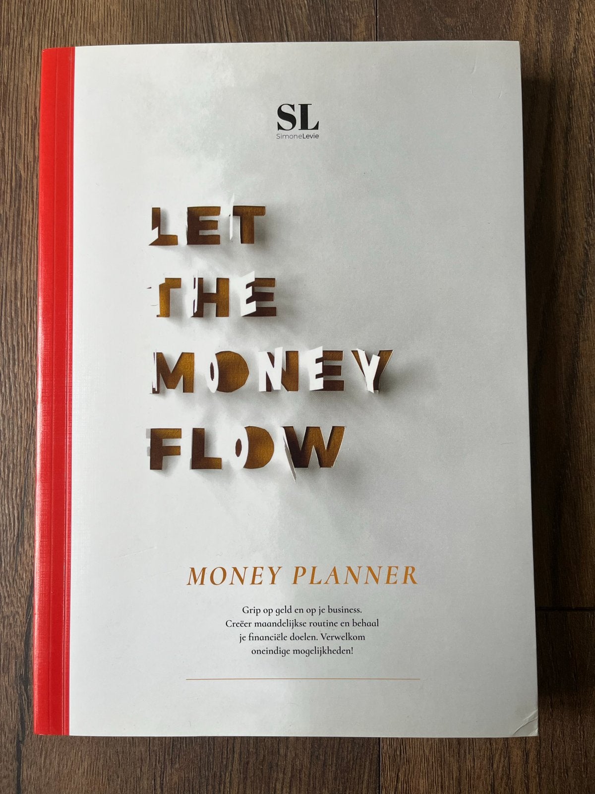 Money planner - Simone Levie (let the money flow), Diversen, Agenda's, Ophalen of Verzenden, Nieuw