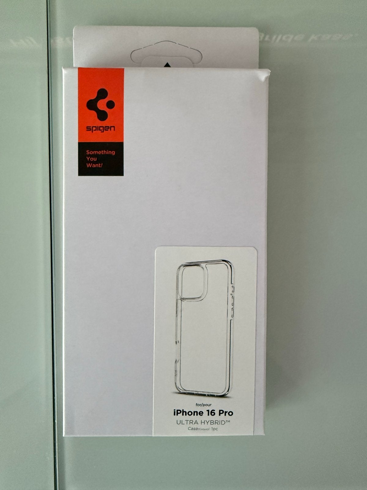 Spigen Ultra Hybrid Case voor iPhone 16 Pro - Transparant, Kunststof, IPhone 16 Pro, Nieuw, Hoesje of Tasje