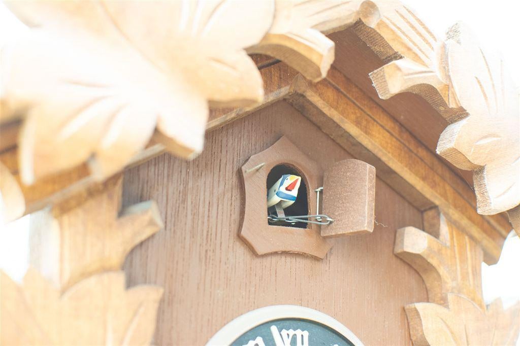 Houten koekoeksklok 38908, Ophalen of Verzenden, Gebruikt, Wandklok
