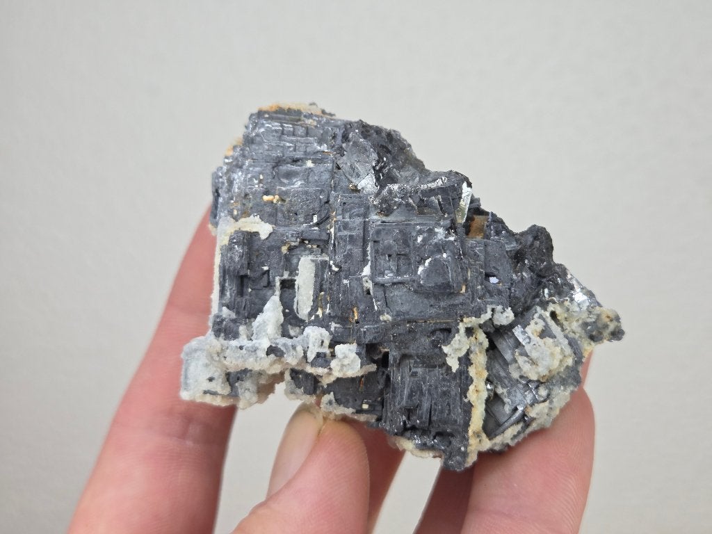 Galeniet met Kwarts, Ophalen of Verzenden, Mineraal