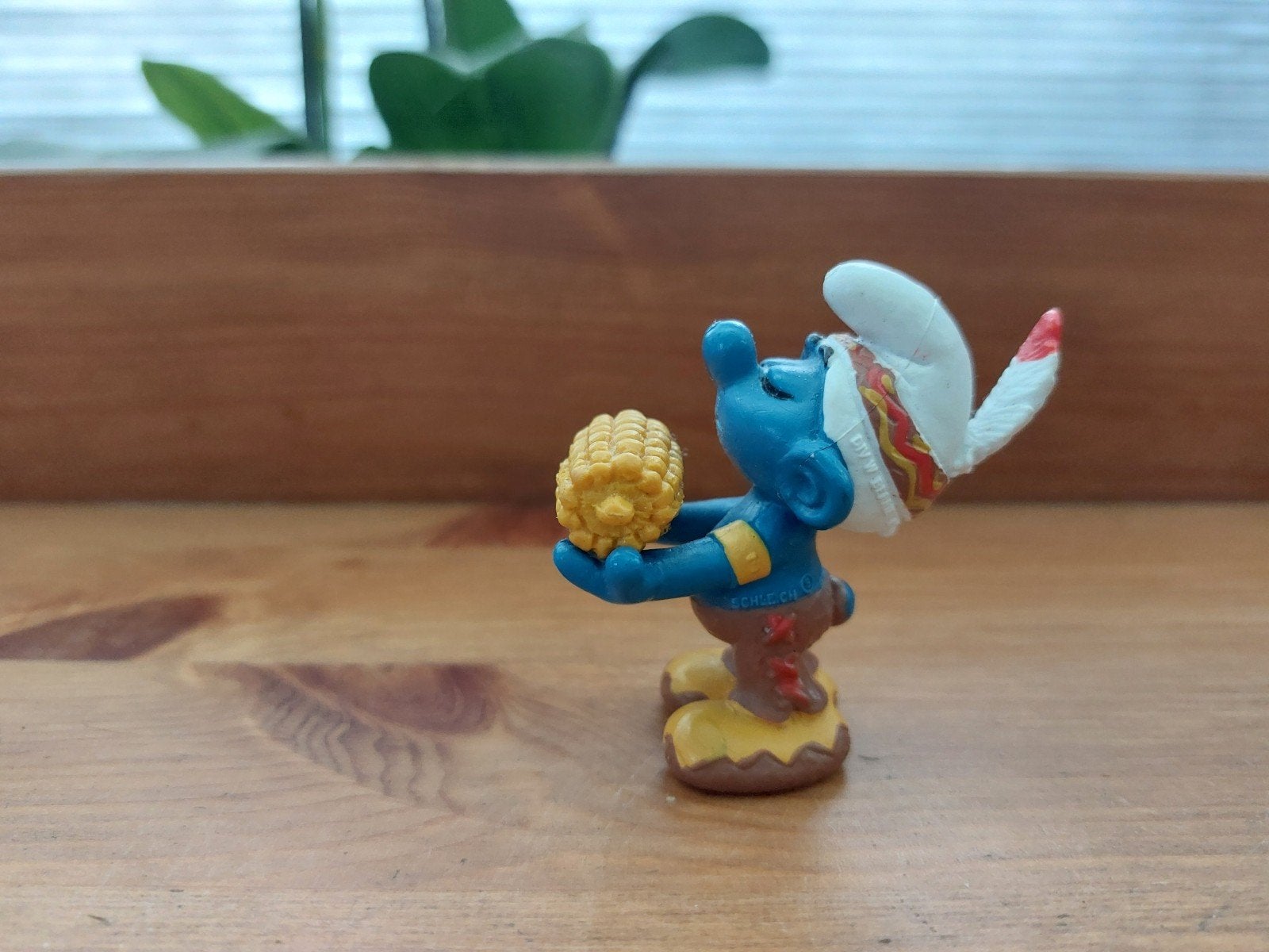 Indiaan smurf met maiskolf 20197 De Smurfen, Verzamelen, Smurfen, Ophalen of Verzenden