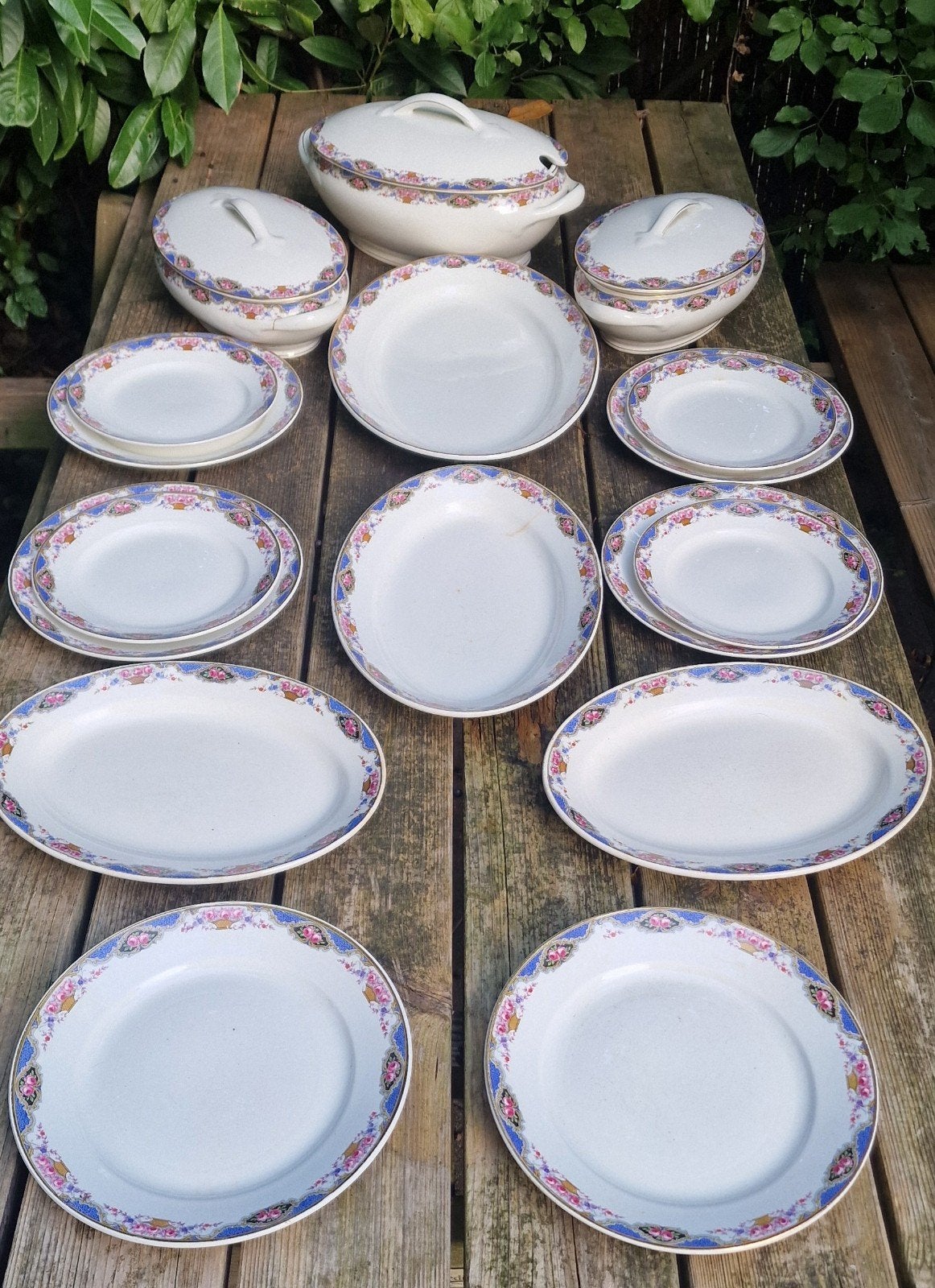 Eetservies Societe Céramique uit 1929, Ophalen of Verzenden