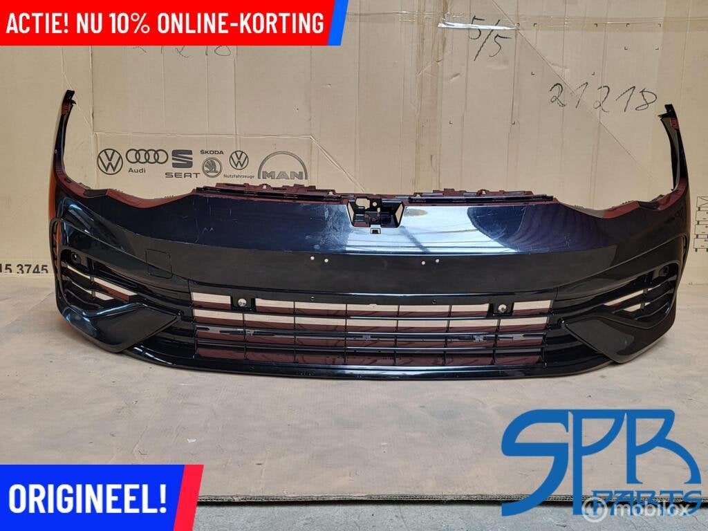VOORBUMPER VW GOLF 8 VIII R LC9X COMPLEET BUMPER 6x PDC KRAS
