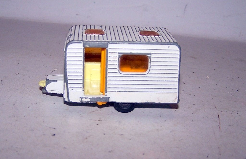 Matchbox no 51 caravan 1977. Igs., Ophalen of Verzenden, Gebruikt, Overige typen