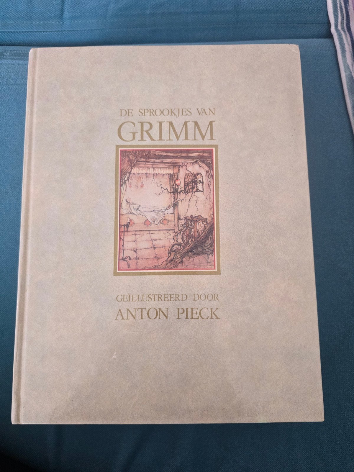 De Sprookjes van Grimm - Geïllustreerd door Anton Pieck, Ophalen of Verzenden, Gelezen, Gebroeders Grimm