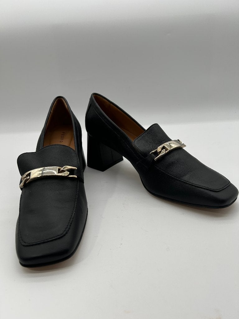 Pedro Miralles, maat 40 modieuze zwarte schoenen., Kleding | Dames, Schoenen, Zo goed als nieuw, Espadrilles of Moccasins, Zwart