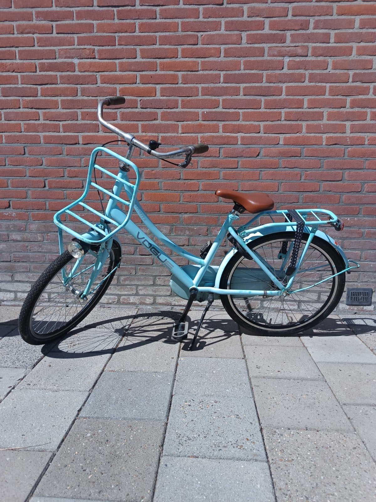 Meisjesfiets 24 inch Vogue, Velgrem, Vogue, Ophalen of Verzenden, Handrem