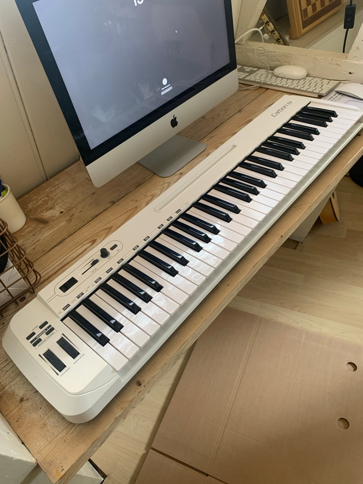 Samson Carbon 61 USB MIDI Controller Keyboard, Aanslaggevoelig, Ophalen, Overige merken, 61 toetsen
