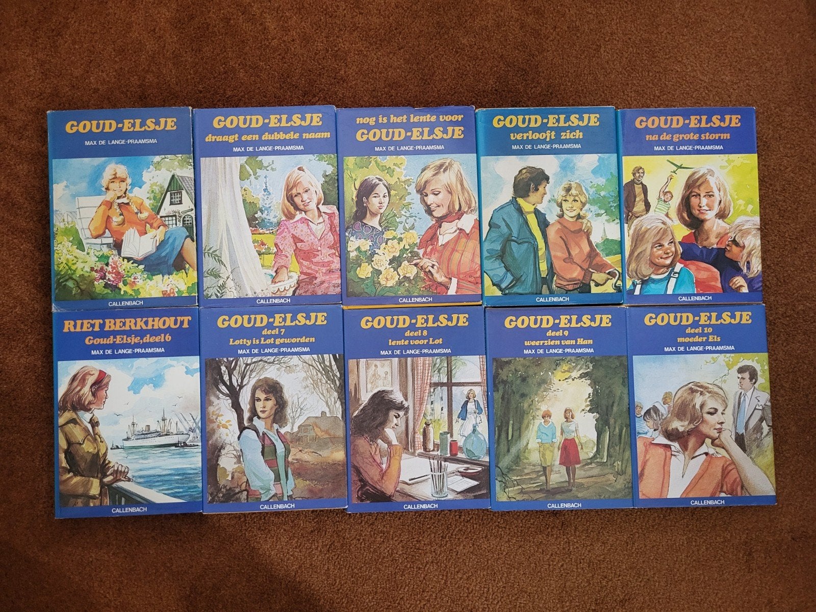 Goud-Elsje boekenreeks - Max de Lange-Praamsma (10 delen), Boeken, Ophalen of Verzenden, Gelezen, Max de Lange-Praamsma, Fictie algemeen