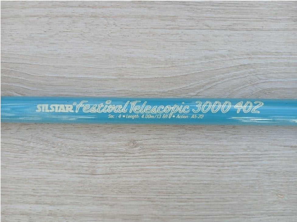 telescoop hengel (4 meter), Watersport en Boten, Ophalen, Gebruikt, Vaste hengel