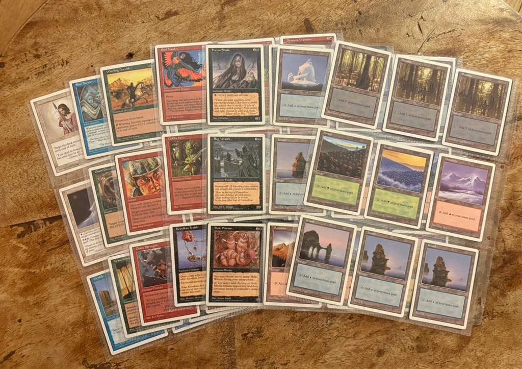 MTG verzameling 5th Edition, Hobby en Vrije tijd, Verzamelkaartspellen | Magic the Gathering, Ophalen of Verzenden, Zo goed als nieuw