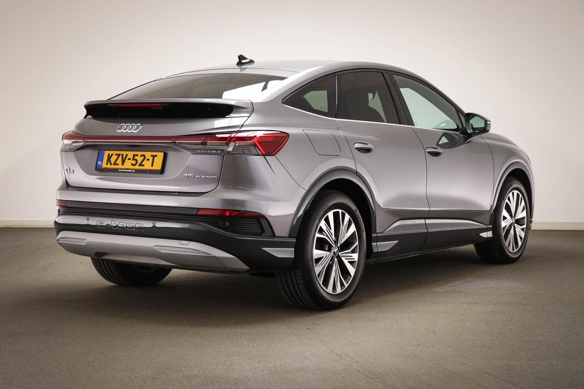 Audi Q4 Sportback e-tron 45 Edition 82 kWh | MATRIX LED | S-, Automaat, Gebruikt, 82 kWh, Met garantie (alle)