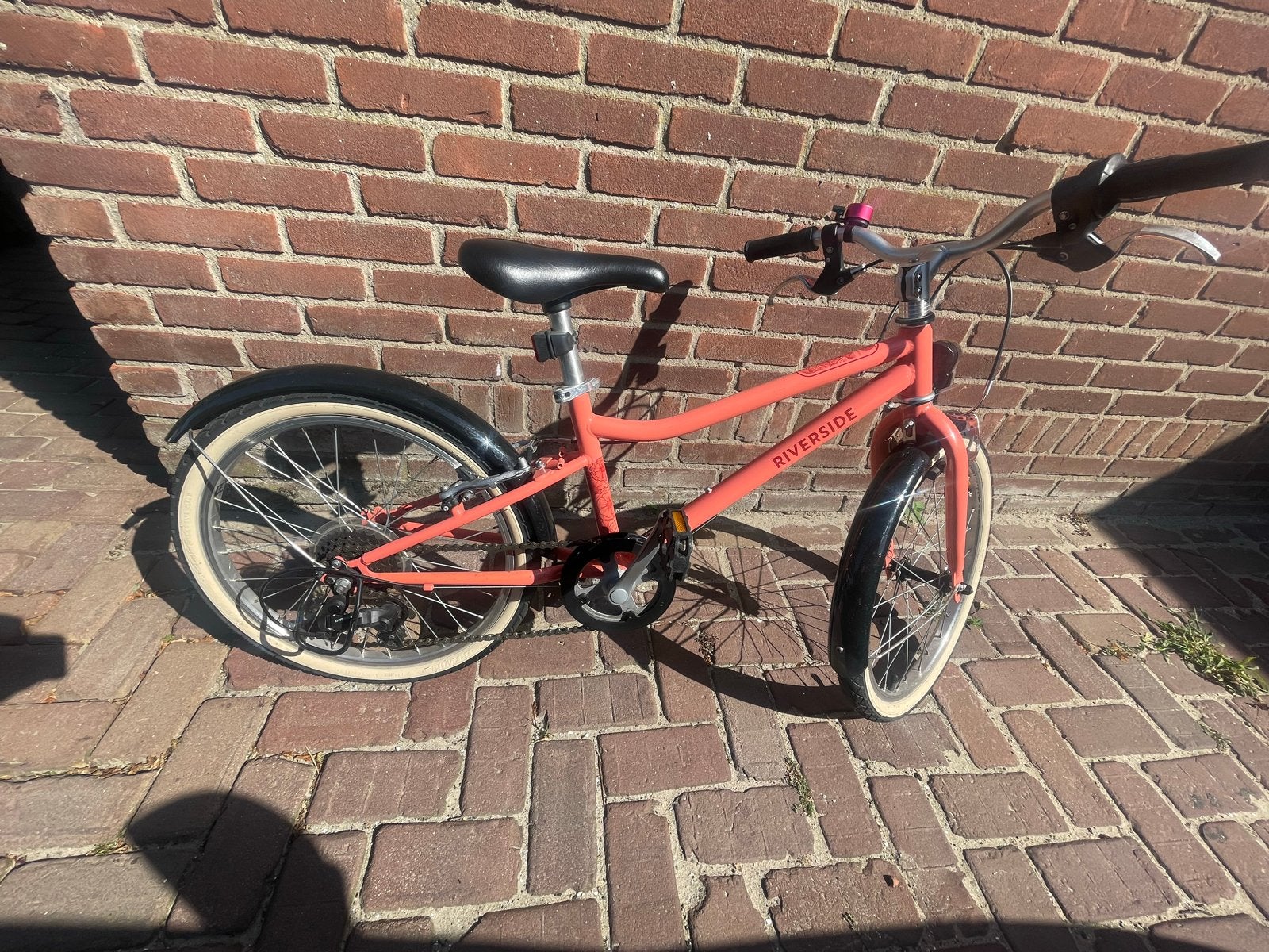 Kinderfiets Riverside 20 inch - Rozd, Ophalen, Gebruikt, Velgrem, 16 tot 20 inch