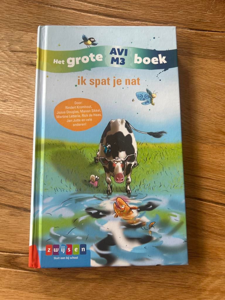 Het grote AVI M3 boek: Ik spat je nat - Zelf lezen, Boeken, Kinderboeken | Jeugd | onder 10 jaar, Zo goed als nieuw, Fictie algemeen