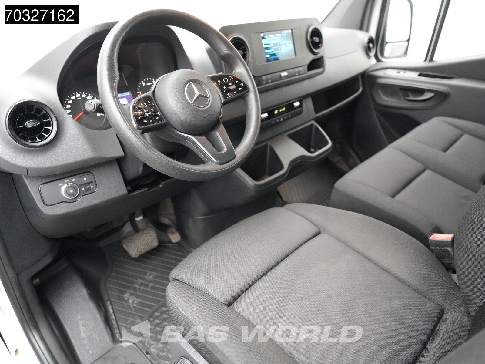 Mercedes Sprinter 319 CDI Automaat Dubbel Cabine 3,5t Trekha, Automaat, Stof, Gebruikt, Euro 6