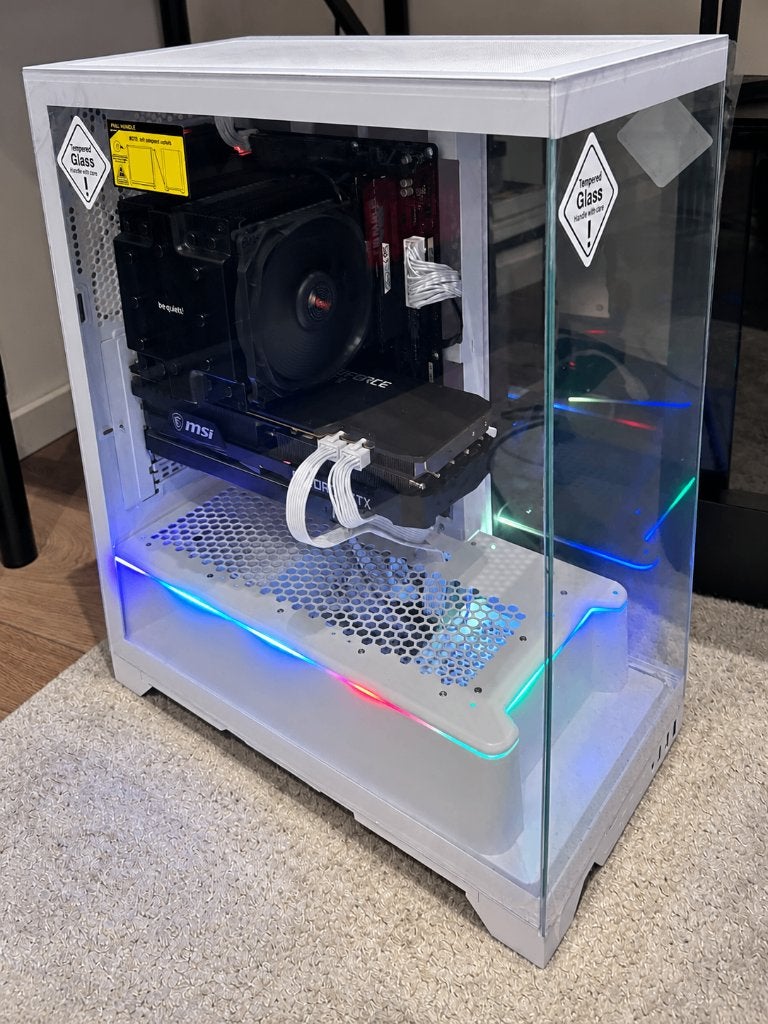 White Gaming PC | RTX 3080 | Ryzen 5600X | 16GB | 1.25TB, Computers en Software, Ophalen, Zelf gebouwde pc, AMD Ryzen 5, Zo goed als nieuw