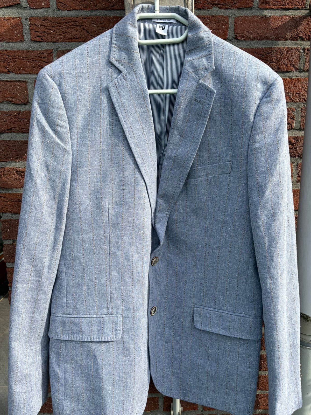 Prachtig Jasje blazer van State of Art 50 Nieuw!, Ophalen of Verzenden, Nieuw, Maat 48/50 (M), Blauw