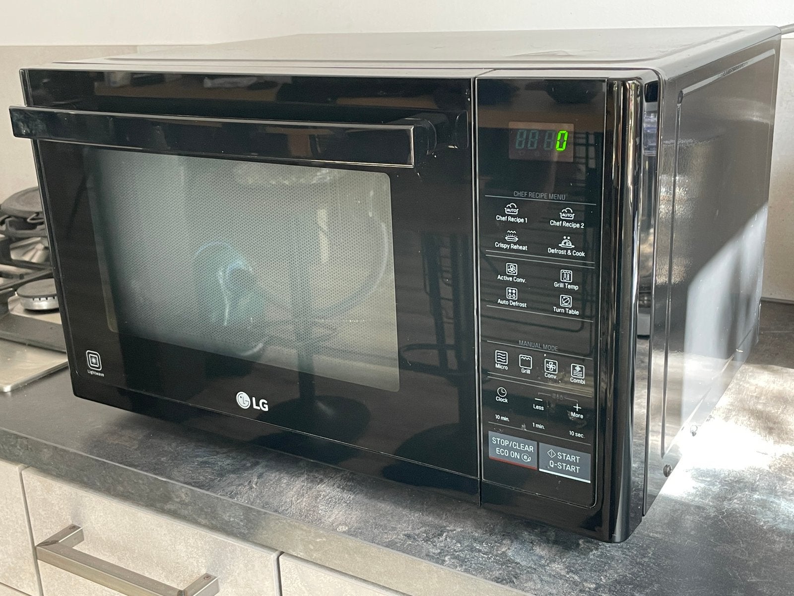 LG Combi Magnetron Oven Grill in 1, Ophalen, Zo goed als nieuw, Oven