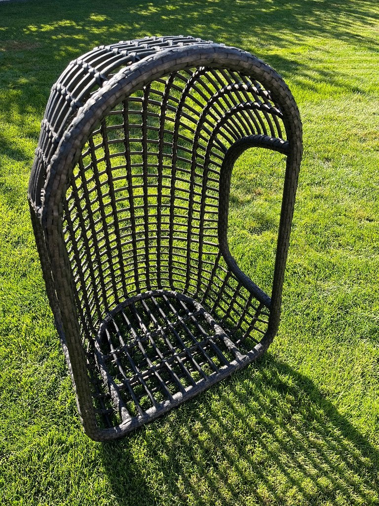 Sissy Boy egg chair van kunststof, dus onderhoudsvrij., Tuin en Terras, Ophalen, Kunststof