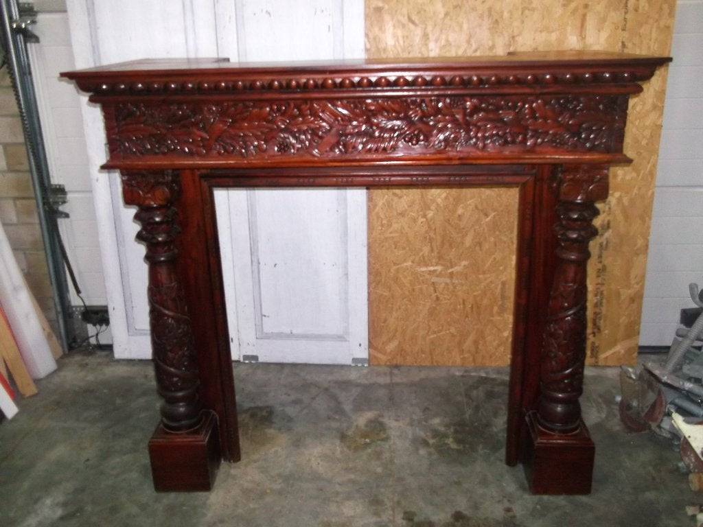 Te koop aangeboden schouwombouw, Ophalen, Gebruikt, Vrijstaande haard, Overige soorten