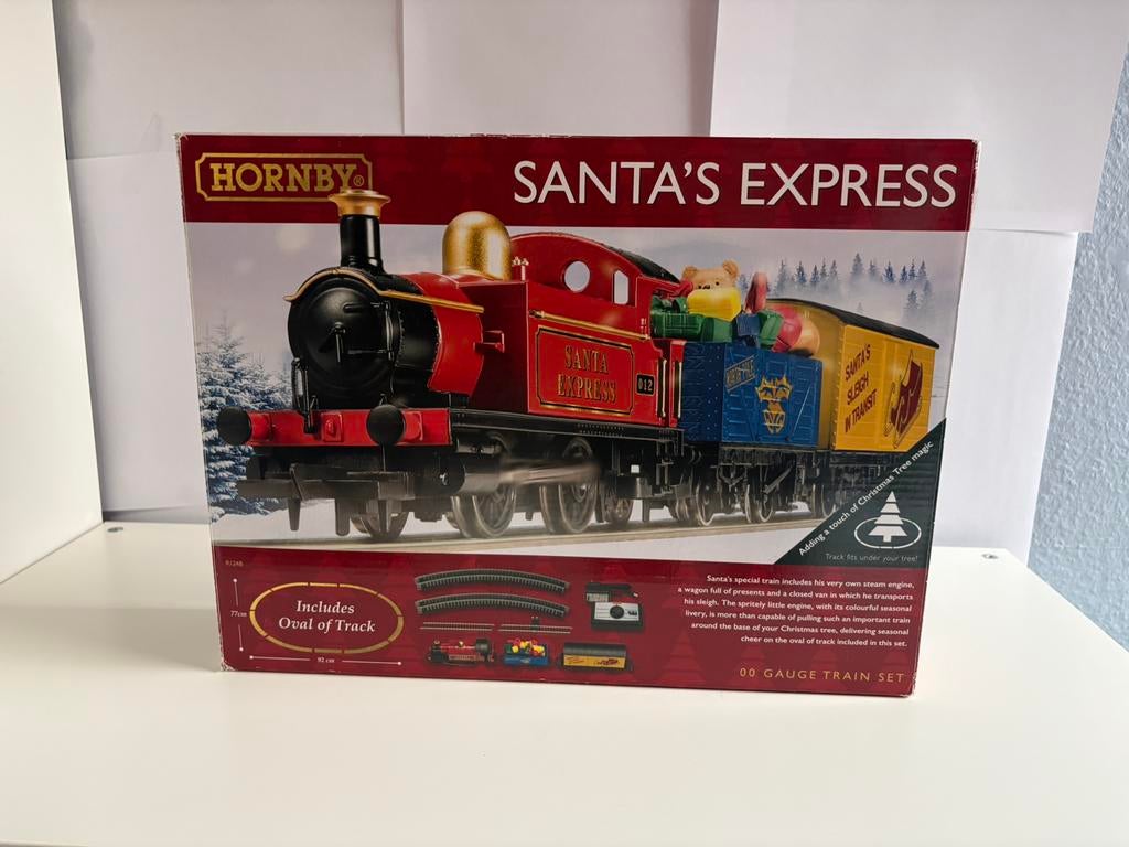 Hornby Kerst trein, Ophalen of Verzenden, Zo goed als nieuw, Truck, 1:32 tot 1:50