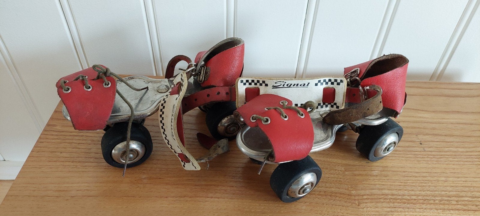Vintage Signal Rolschaatsen., Ophalen of Verzenden, Verstelbaar, Gebruikt, Kinderen