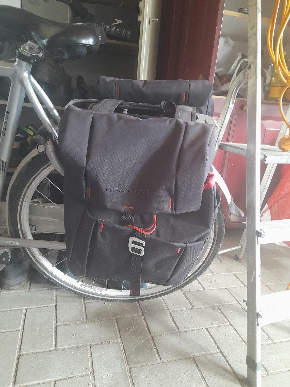 fietstas dubbel Newlooxs, Ophalen of Verzenden, Zo goed als nieuw
