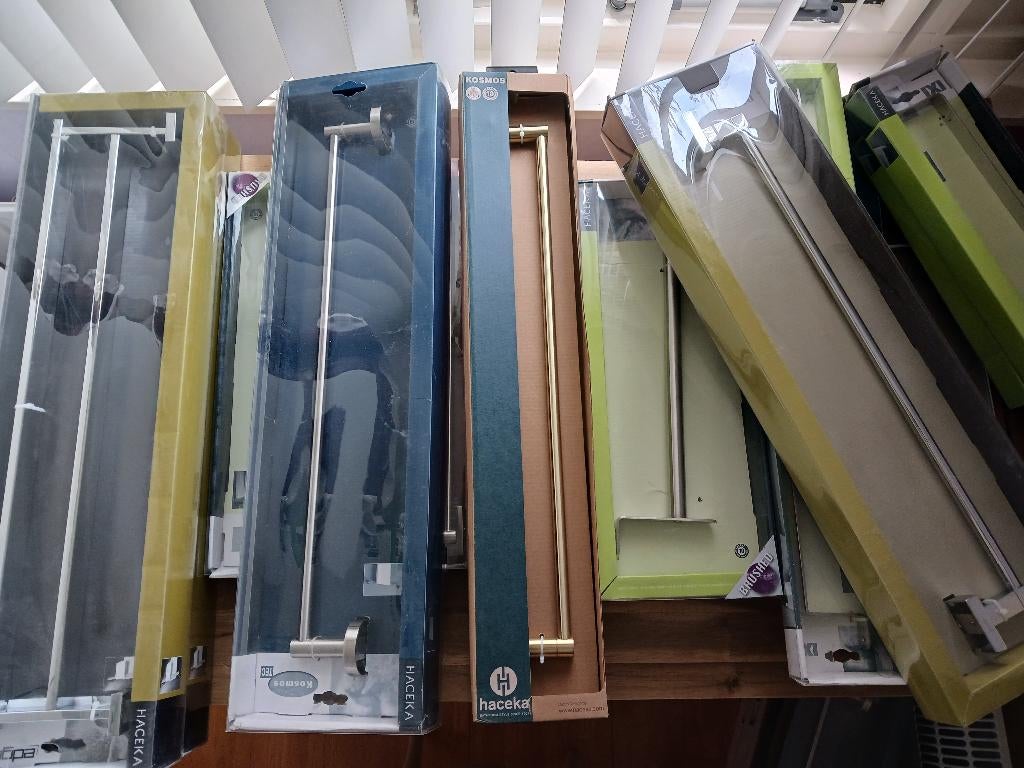 HACEKA BADKAMERACCESSOIRES vanaf € 10,00, Ophalen of Verzenden, Nieuw, Chroom