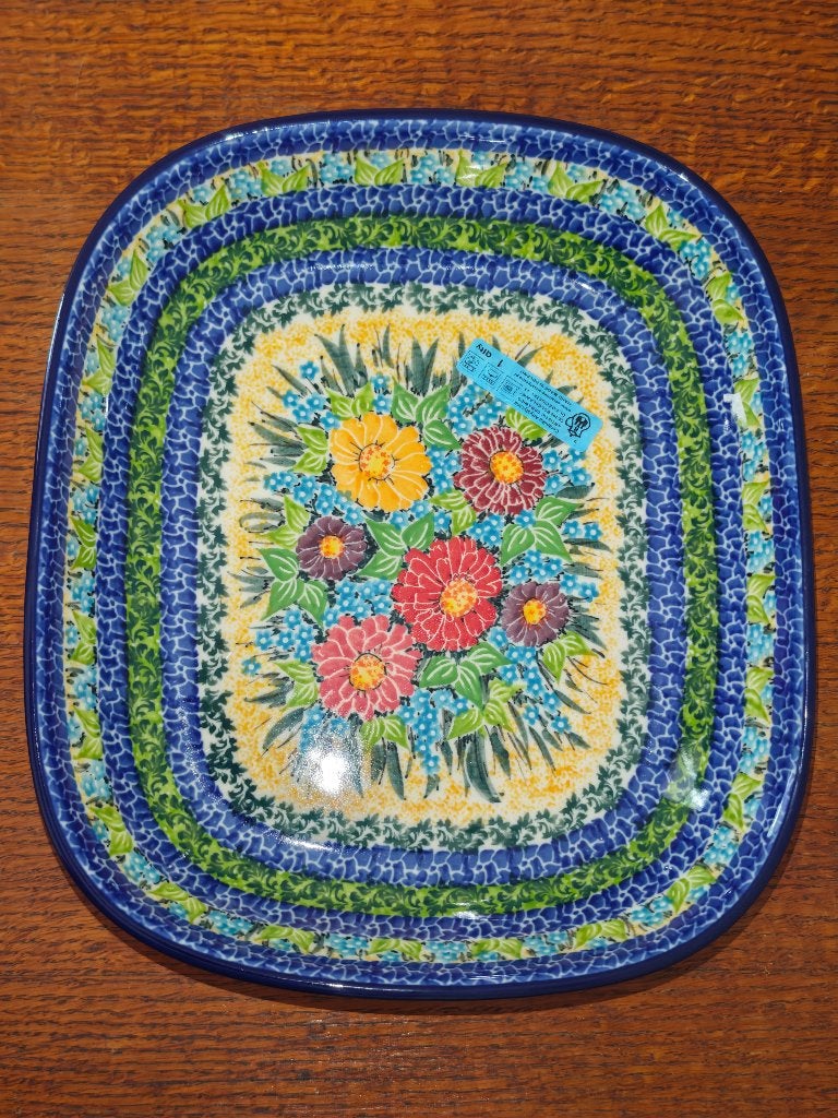 Bunzlau unikat serveerschaal, Huis en Inrichting, Keuken | Servies, Keramiek, Nieuw, Ophalen of Verzenden, Schaal of Schalen