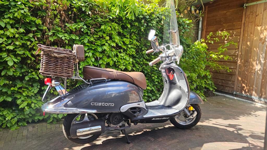 Killerbee Custom Scooter - Zo goed als nieuw, Fietsen en Brommers, Brommeronderdelen | Snorfietsen, Zo goed als nieuw, Overige merken
