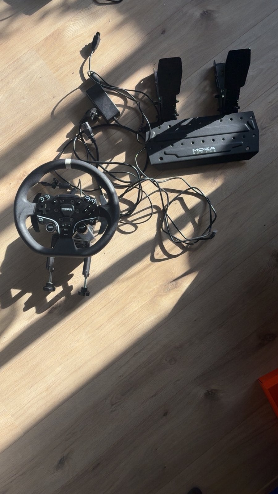 Moza R3 Racing bundel, Ophalen, Zo goed als nieuw, Jongen of Meisje