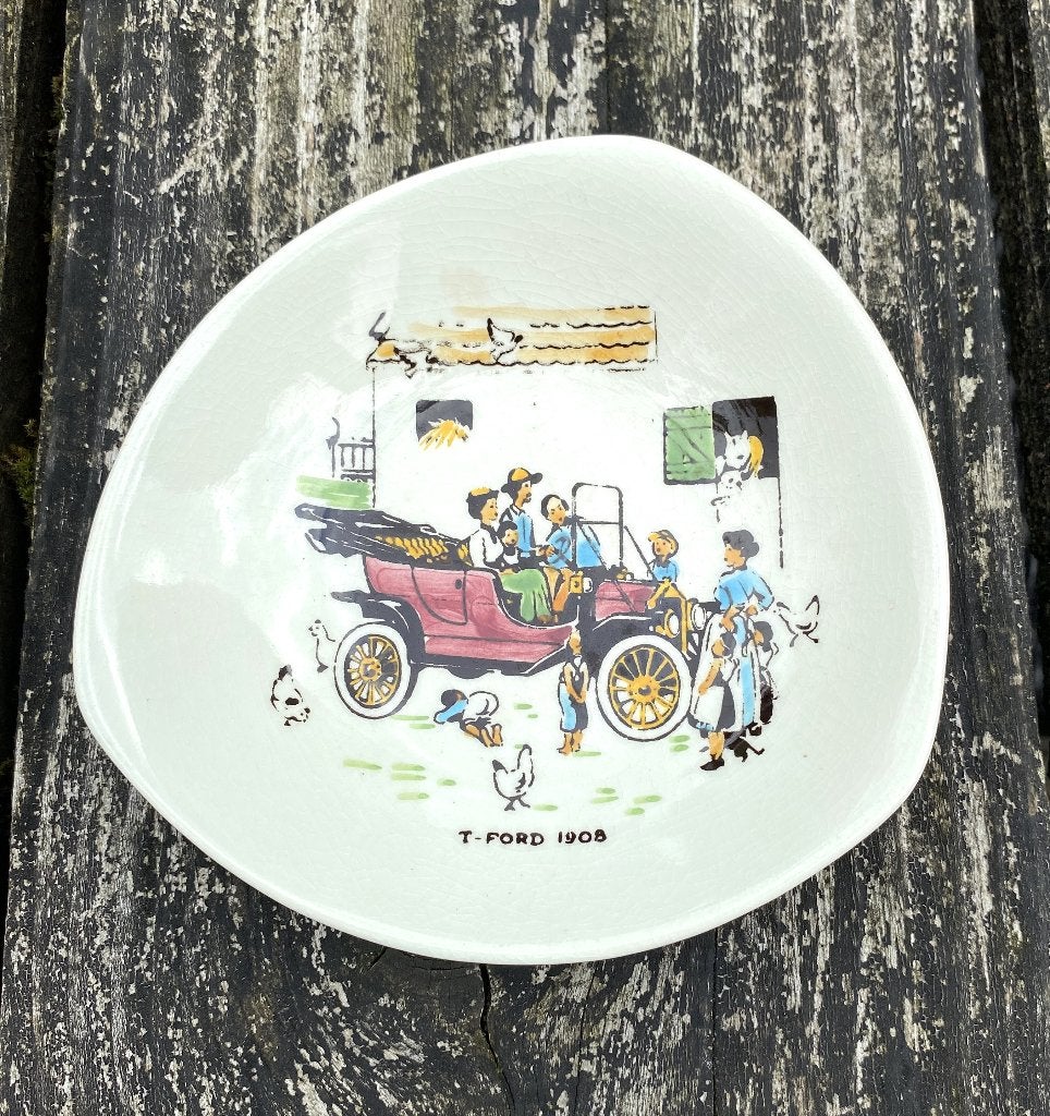 Leuk Schaaltje Ford Organisatie - vintage retro oldtimer, Antiek en Kunst, Ophalen of Verzenden