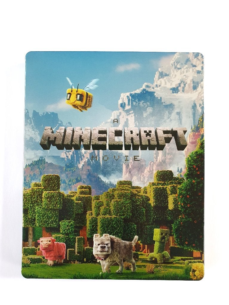 A Minecraft Movie - 4K Ultra HD (2 disc STEELBOOK), Ophalen of Verzenden, Zo goed als nieuw, Avontuur