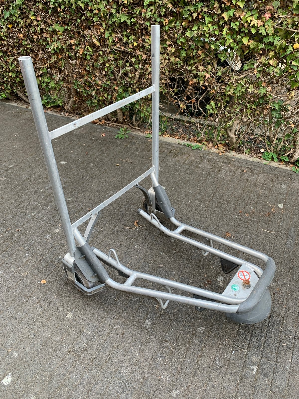 Stevige aluminium steekwagen - Express, Ophalen