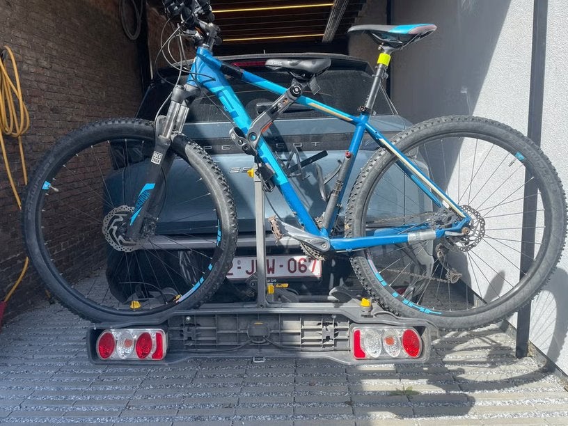 Saris fietsdrager type: freedom 4413, Auto diversen, Ophalen, Gebruikt, Brede banden, 2 fietsen