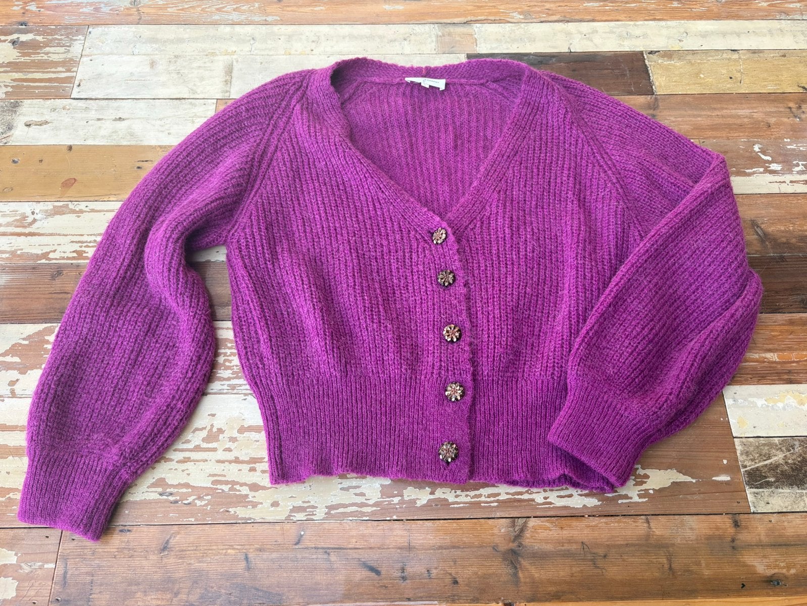 Fabienne Chapot Vest / Cardigan Fuchsia /Roze - Maat L, Kleding | Dames, Maat 38/40 (M), Ophalen of Verzenden, Fabienne Chapot