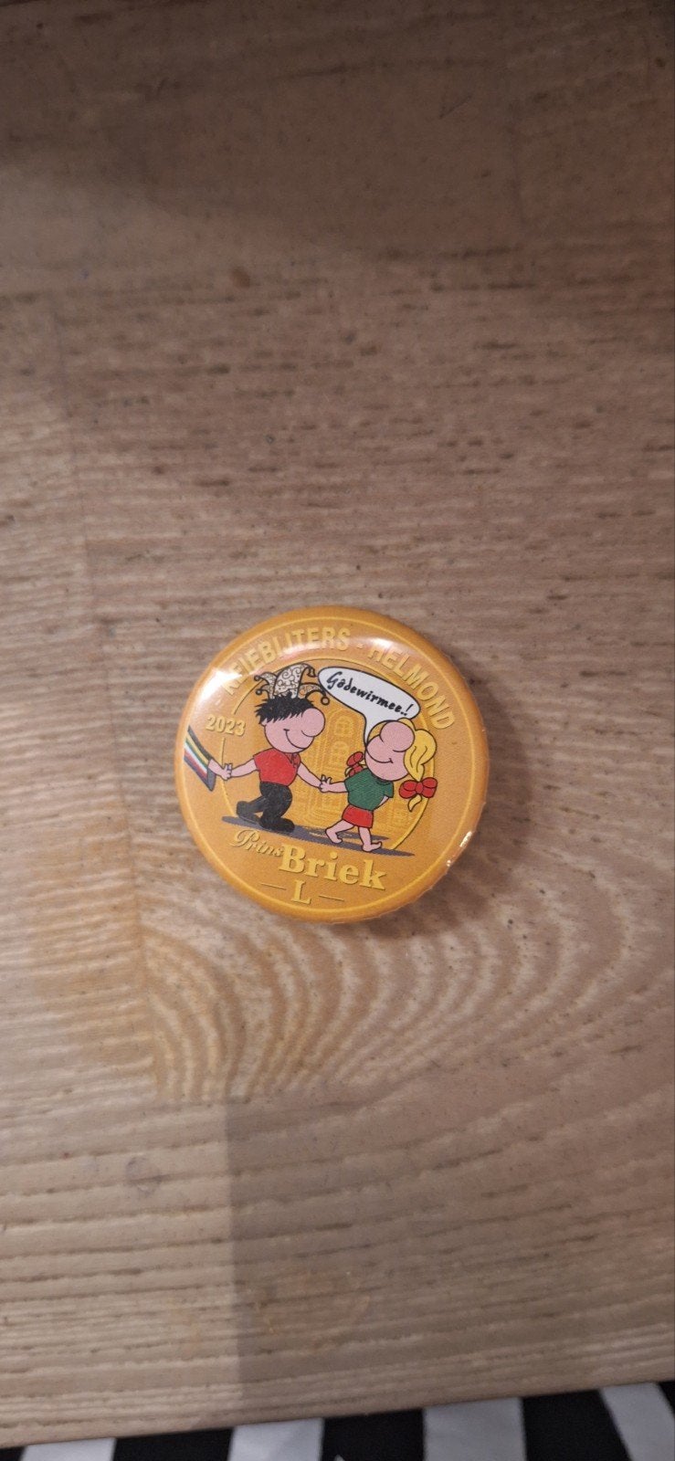 Keiebijters Helmond Button carnaval 2023 (26226), ., Ophalen of Verzenden, Zo goed als nieuw, .