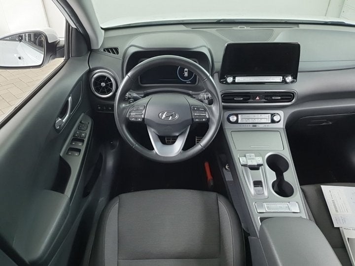 Hyundai KONA EV Comfort 64 kWh 3-Fase 1e-Eig. & Dealer-Onder, Auto's, Zwart, Wit, Origineel Nederlands, 64 kWh