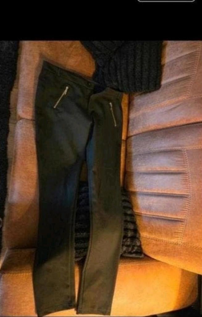 Zwarte ZIZO broek met ritsdetails - Maat 40, Maat 38/40 (M), ZIZO, Zwart, Ophalen of Verzenden