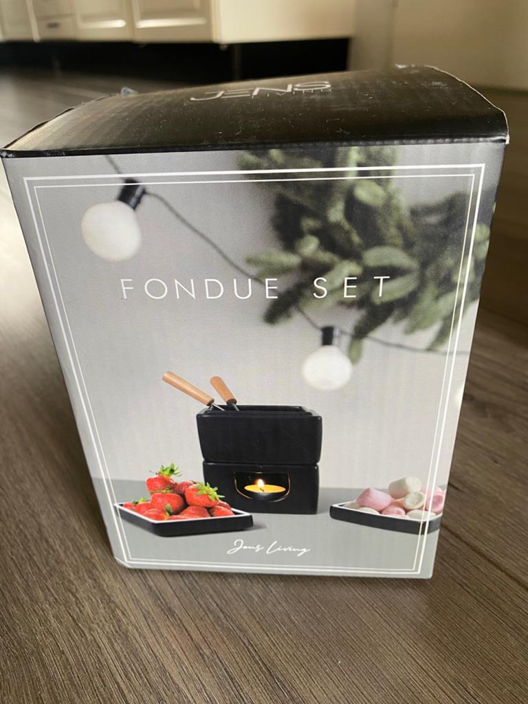 Nieuwe Jens Living Fondueset met Waxinelicht, Ophalen of Verzenden, Nieuw, Waxinelicht, Fondueset